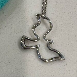 Tiffany & Co. Silver Curved Necklace